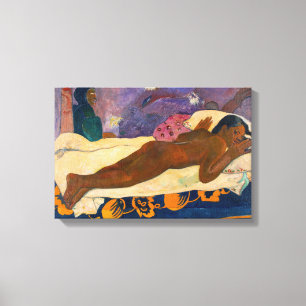 Paul Gauguin - De dödas ande vakar Canvastryck