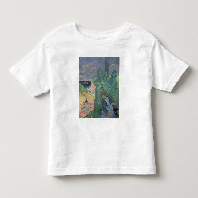 Paul Gauguin | den gröna Kristus 1889 Tee (Framsida)