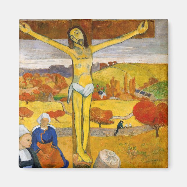 Paul Gauguin - Den gula Kristus Magnet (Framsidan)