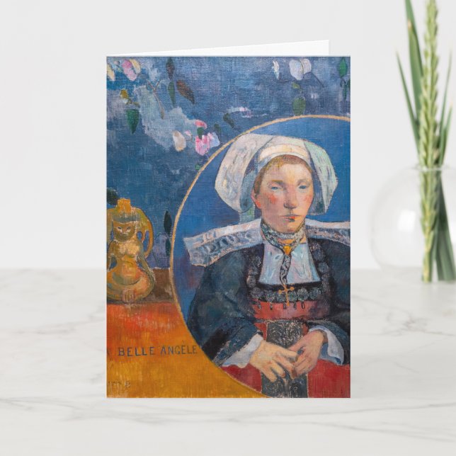 Paul Gauguin - Den vackra ängeln, Pont-aven Kort (Framsida)