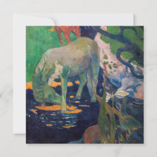 Paul Gauguin - Den vita hästen Inbjudningar
