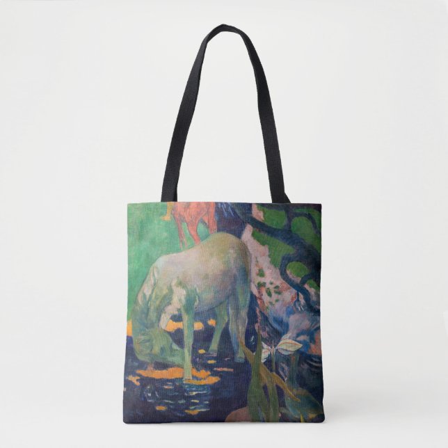 Paul Gauguin - Den vita hästen Tygkasse (Framsida)