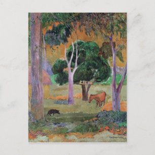 Paul Gauguin Dominikanskt liggande eller liggand Vykort