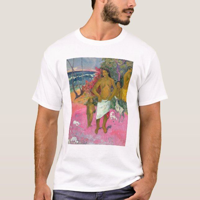 Paul Gauguin | en gå vid havet, 1902 T-shirt (Framsida)