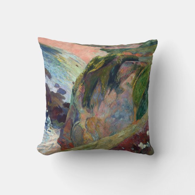 Paul Gauguin Flageoletspelare på klippan Kudde (Framsida)