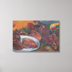 Paul Gauguin - Fortfarande liv med Mangos Canvastryck