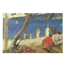 Paul Gauguin Fruit carrier at Turin Cove eller Sea