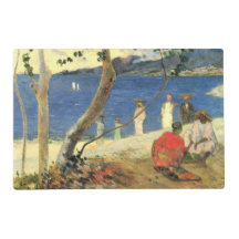 Paul Gauguin Fruit carrier at Turin Cove eller Sea