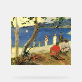 Paul Gauguin Fruit carrier at Turin Cove eller Sea