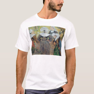 Paul Gauguin fyra Breton kvinnor, 1886 Tee
