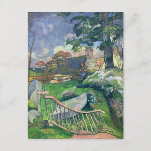 Paul Gauguin Grind eller Gris Keeper, Vykort