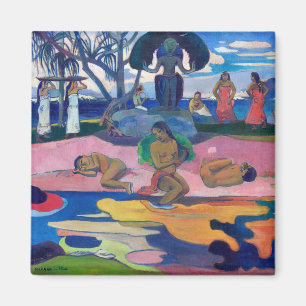 Paul Gauguin - Guds dag / Mahana no atua Magnet