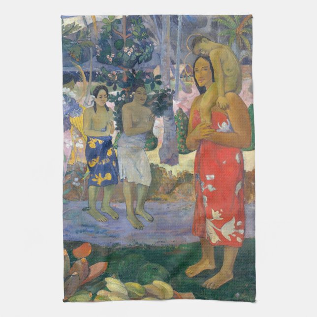 Paul Gauguin - Hail Mary / Ia Orana Maria Kökshandduk (Vertikal)