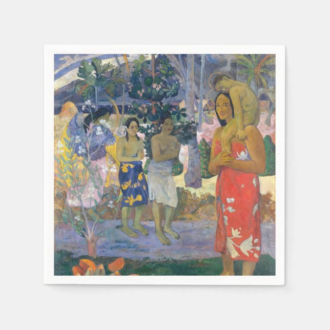 Paul Gauguin - Hail Mary / Ia Orana Maria Pappersservett (Framsidan)