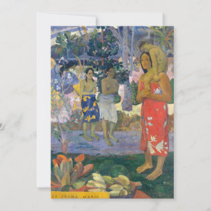 Paul Gauguin - Hail Mary / Ia Orana Maria Tack Kort