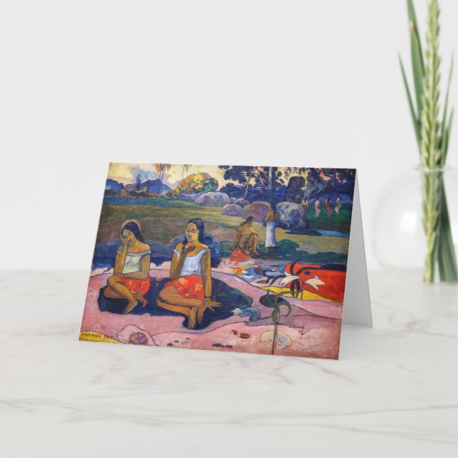 Paul Gauguin - Helig Vår, Sweet Dreams Kort (Framsida)