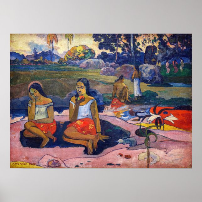 Paul Gauguin - Helig Vår, Sweet Dreams Poster (Framsidan)