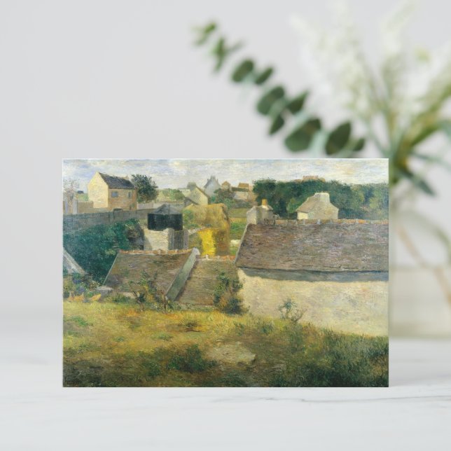 Paul Gauguin Houses vid Vaugirard (Stående Fram)