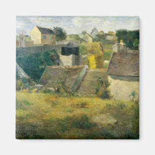 Paul Gauguin Houses vid Vaugirard Magnet