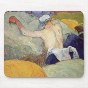Paul Gauguin i värma eller grisarna, 1888 Musmatta