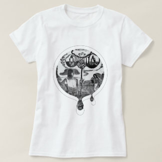 Paul Gauguin-jag hör dig. Tahiti woodblock T-Shirt