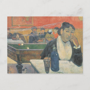 Paul Gauguin Kafé i Arles, 1888 Vykort