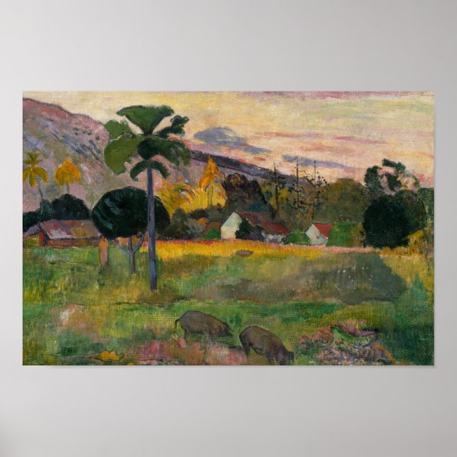 Paul Gauguin - Komen här Poster (Framsidan)