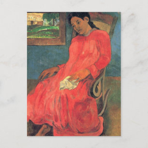 Paul Gauguin konst Vykort