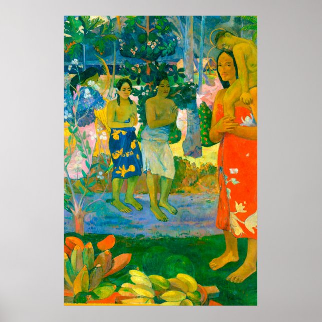 Paul Gauguin "La Orana Maria (Hail Mary)" Poster (Framsidan)
