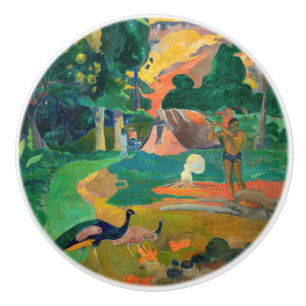 Paul Gauguin - Liggande med Peacocks / Matamoe Knopp