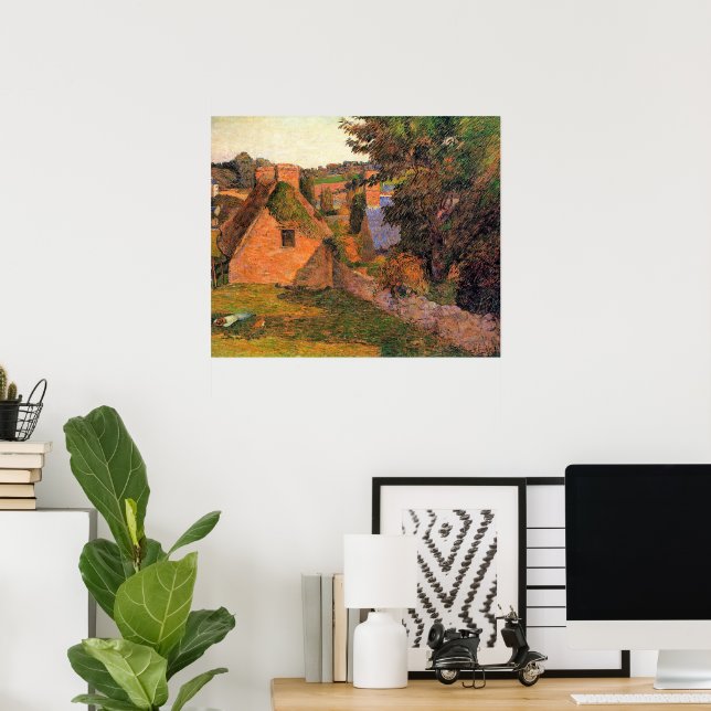 Paul Gauguin - Lollichon Field, Poster (Hemmakontoret)