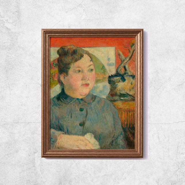 Paul Gauguin Madame Art Wall Poster (Paul Gauguin Madame Art Wall Poster
)