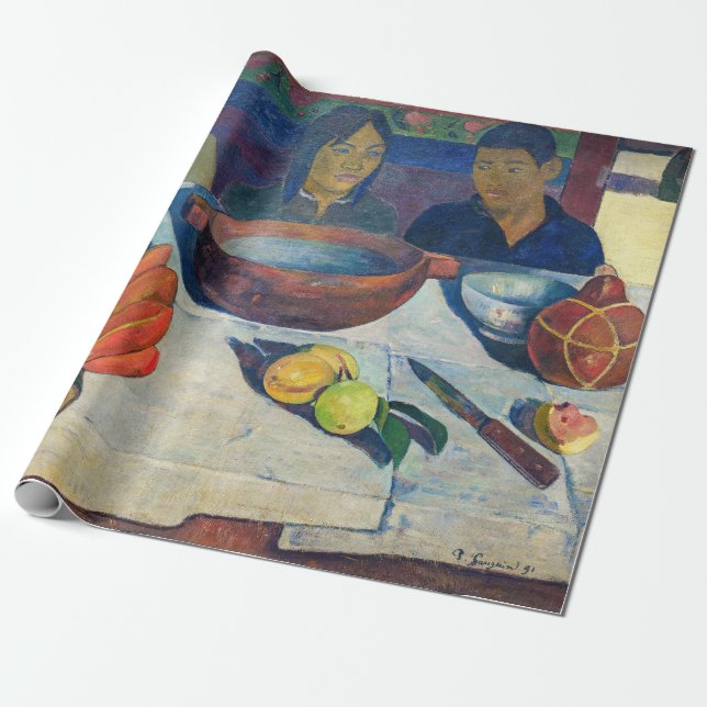 Paul Gauguin - Måltiden / Bananerna Presentpapper (Utrullad)