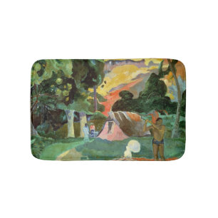Paul Gauguin Matamoe eller, landskap med Badrumsmatta