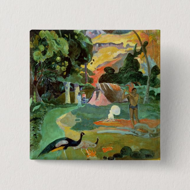 Paul Gauguin | Matamoe eller, landskap med Knapp (Framsida)