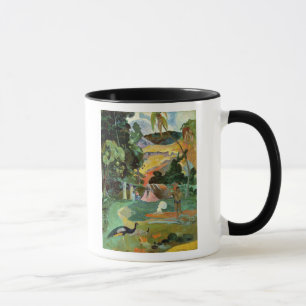 Paul Gauguin Matamoe eller, landskap med Mugg