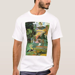 Paul Gauguin Matamoe eller, landskap med T-shirt