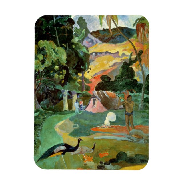 Paul Gauguin | Matemoe eller, Liggande med Peacock Magnet (Vertikal)