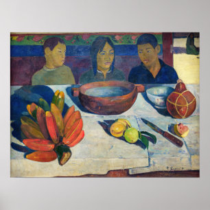 Paul Gauguin - Meal / Bananas Poster