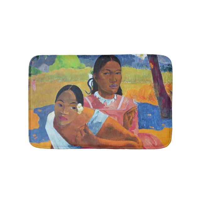 Paul Gauguin | Nafea Faaipoipo, 1892 Badrumsmatta (Framsidan)