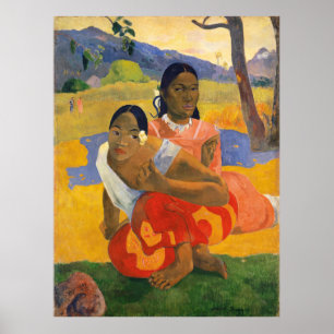 PAUL GAUGUIN - Nafea faaipoipo 1892 Poster