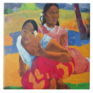 Paul Gauguin Nafea Faaipoipo (när är du Getti Kakelplatta