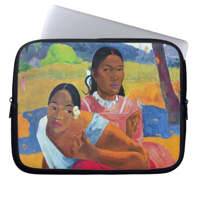 Paul Gauguin | Nafea Faaipoipo (när är du Getti Laptop Sleeve (Framsidan)