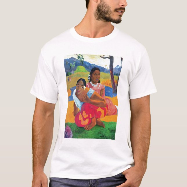 Paul Gauguin | Nafea Faaipoipo (när är du Getti Tee Shirt (Framsida)