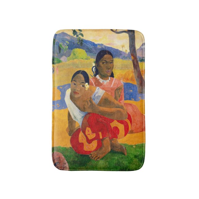 Paul Gauguin, när ska du gifta dig? Badrumsmatta (Framsidan (Vertikal))
