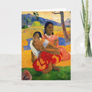 Paul Gauguin, när ska du gifta dig? Kort