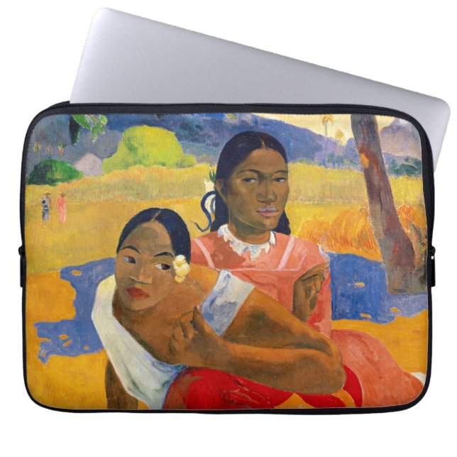 Paul Gauguin, när ska du gifta dig? Laptop Fodral (Framsidan)