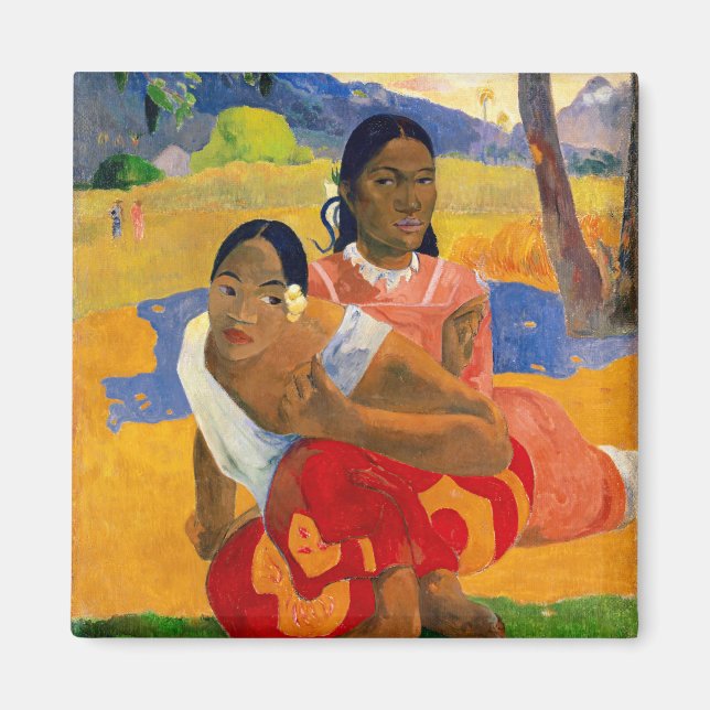 Paul Gauguin, när ska du gifta dig? Magnet (Framsidan)
