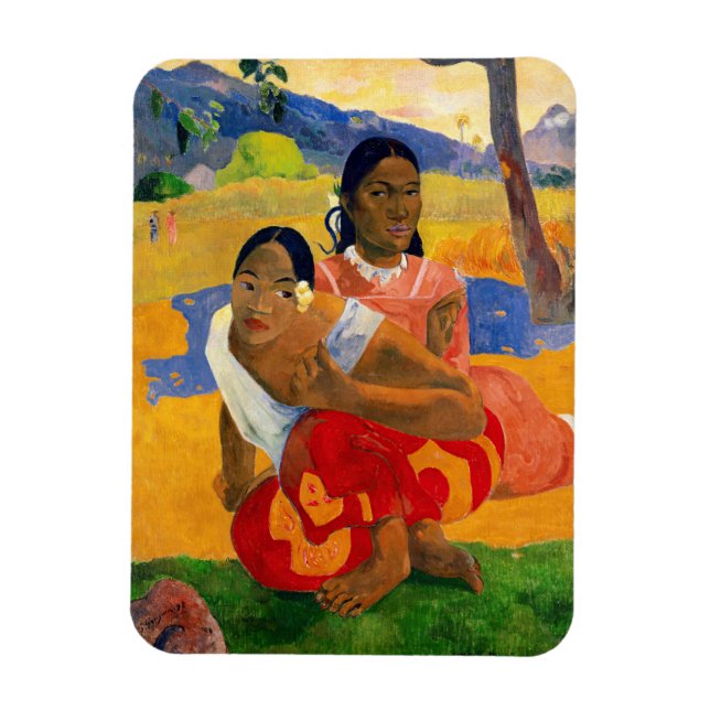 Paul Gauguin, när ska du gifta dig? Magnet (Vertikal)