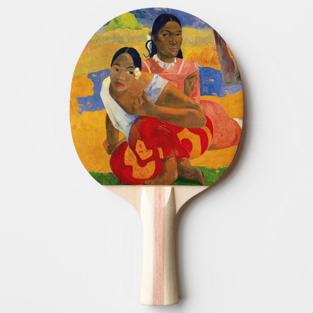 Paul Gauguin, när ska du gifta dig? Pingisracket (Framsidan)
